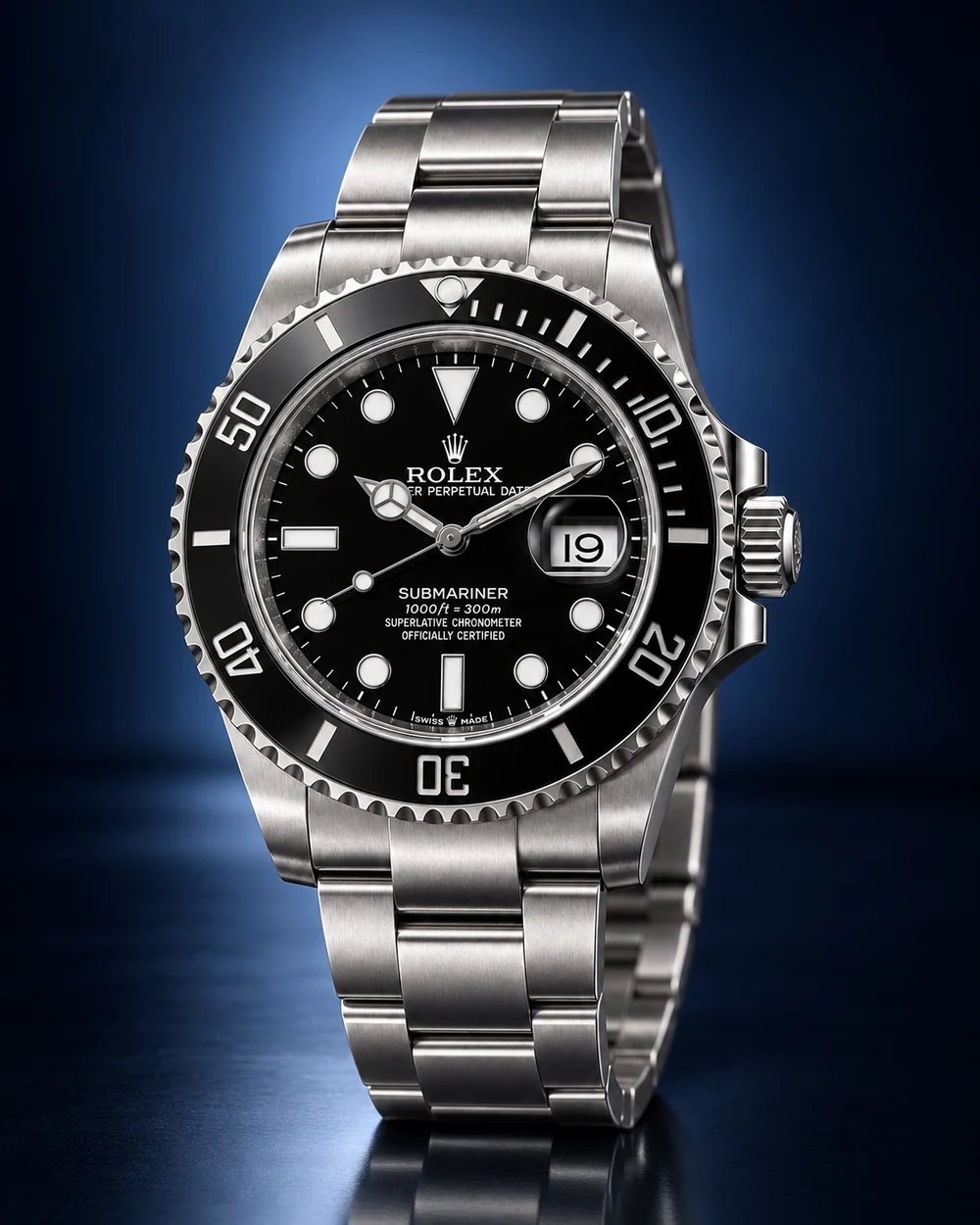 Rolex Submariner, Preto · Seleção II, em composição de estúdio