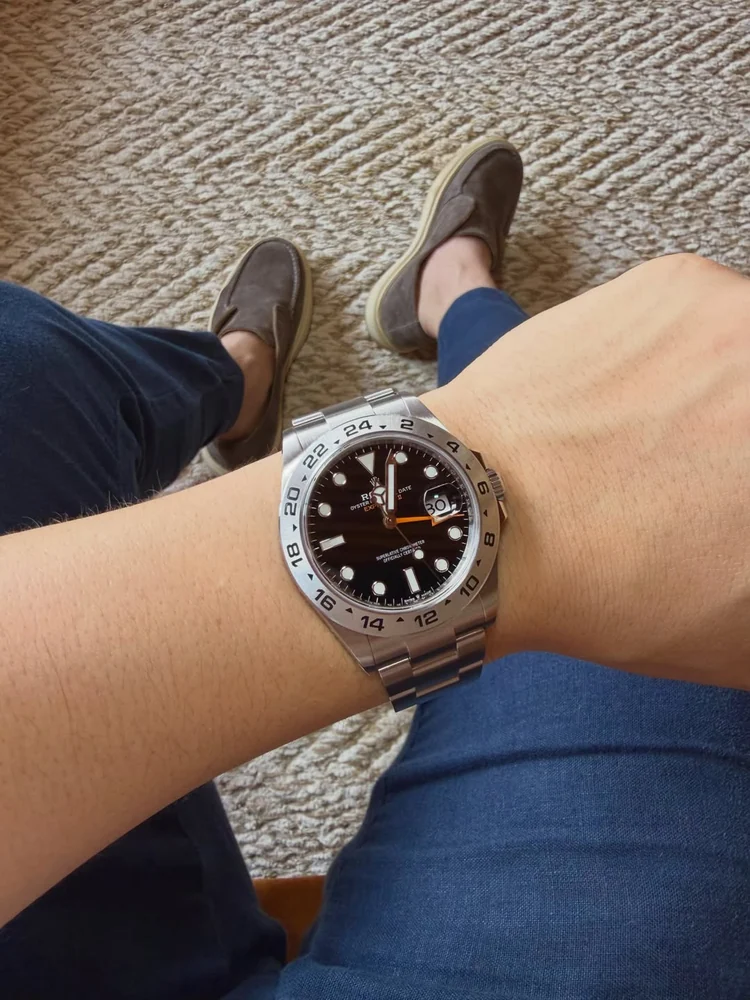 Relógio no pulso — registro 7 da House of Time