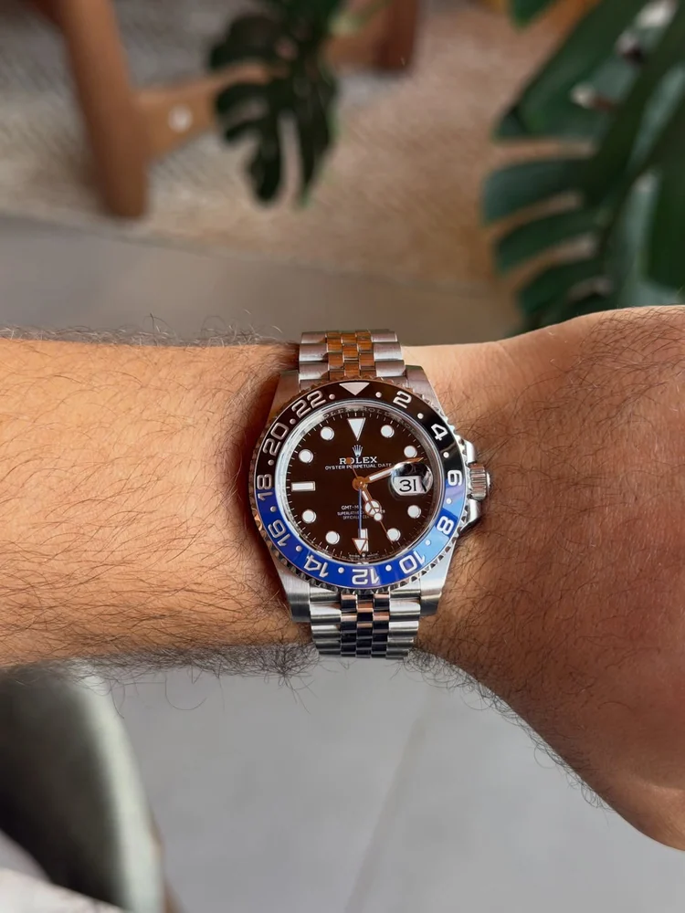 Relógio no pulso — registro 15 da House of Time